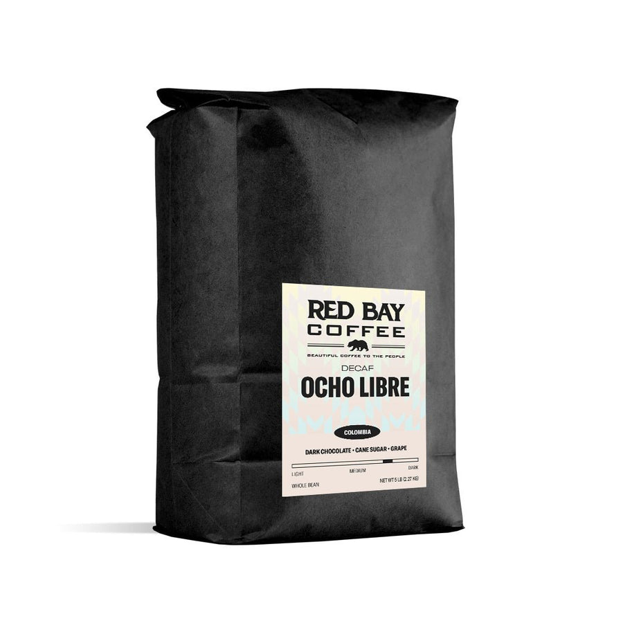 5 lb Whole Bean Coffee Bag - Red Bay Coffee