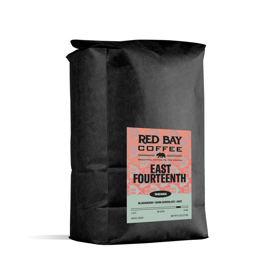 5 lb Whole Bean Coffee Bag - Red Bay Coffee